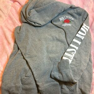 Gray Hollister Hoodie